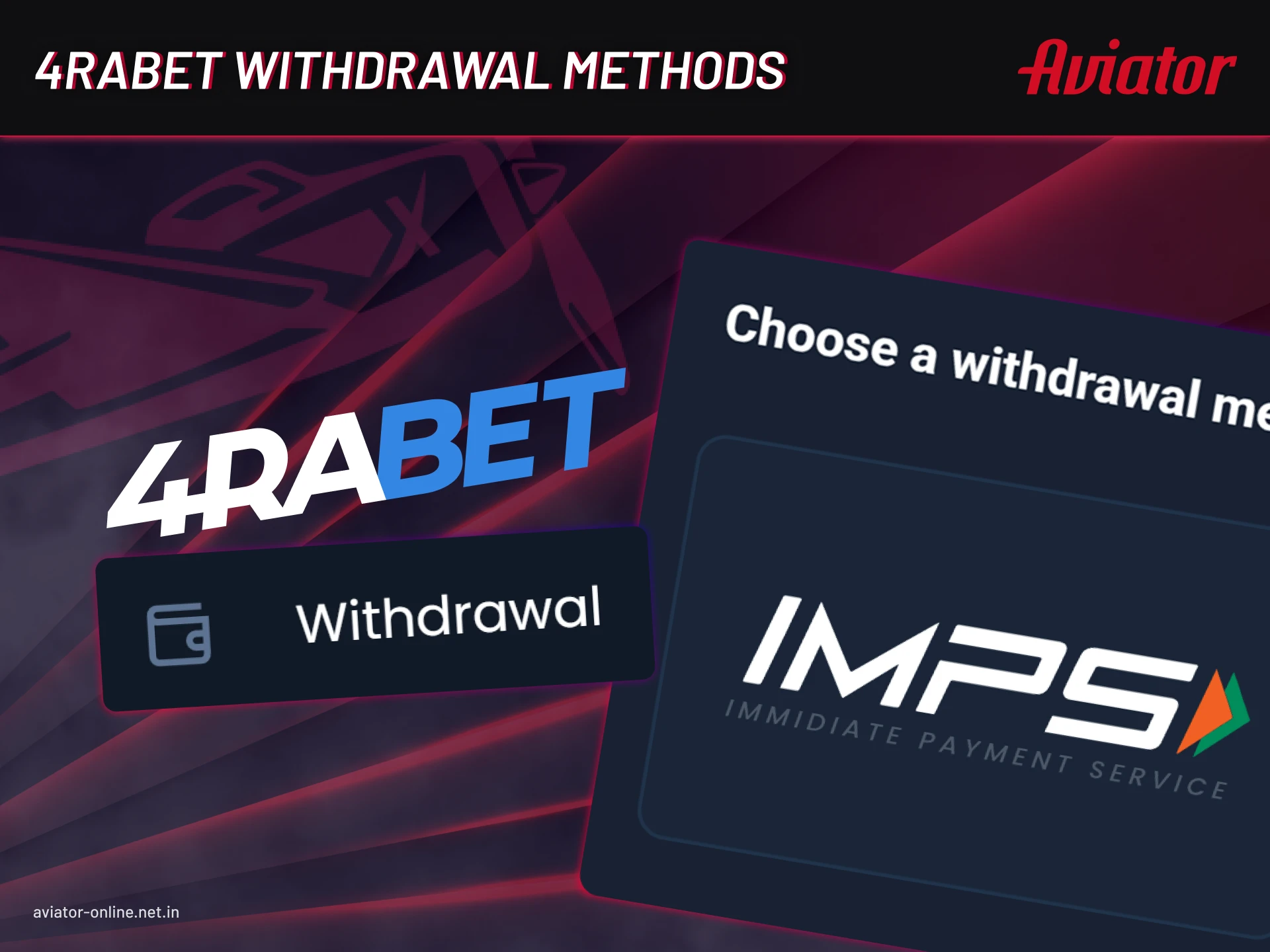 Learn everything about withdrawing funds on 4rabet.