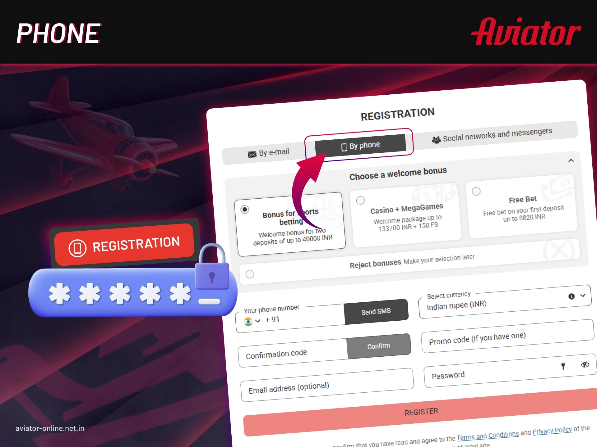 Find out about registration by phone.