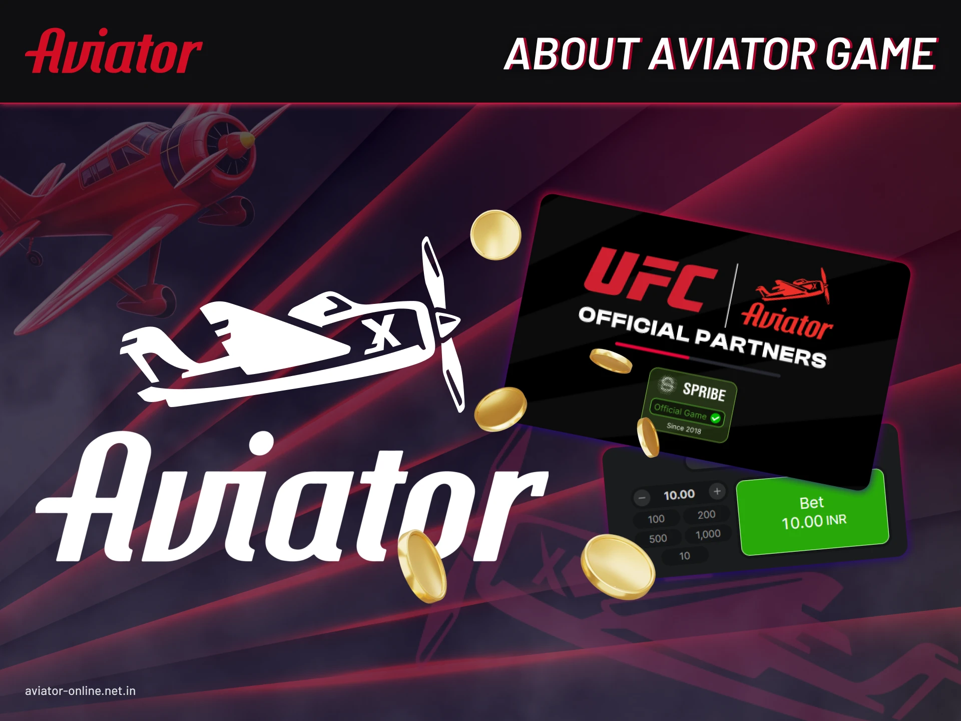 Detailed information about the Aviator game.