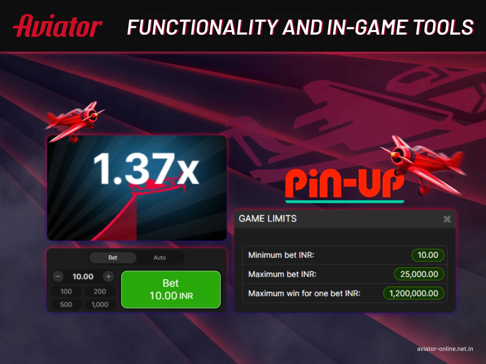 Explore the social tools in Aviator and take control of the game.