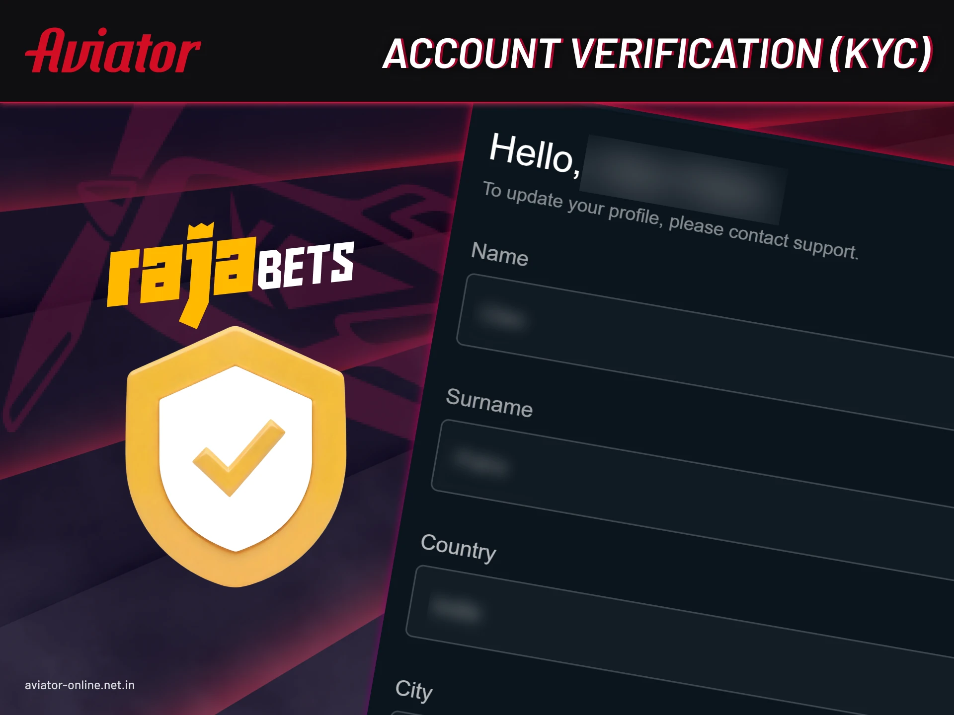 At Rajabets, you need to verify your account to keep it safe and stop fraud.