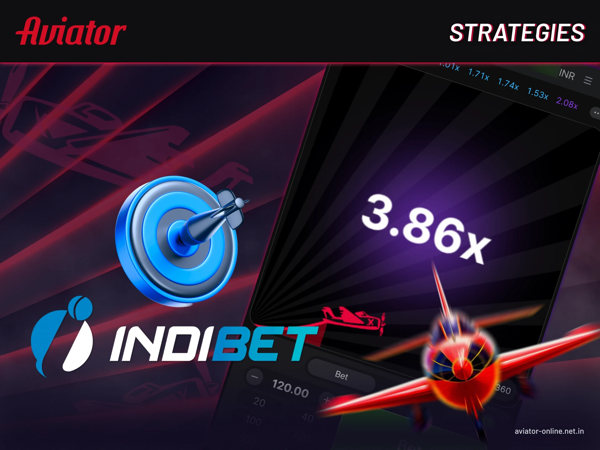 Effective winning strategies and bankroll management tips for Indibet Aviator app players.
