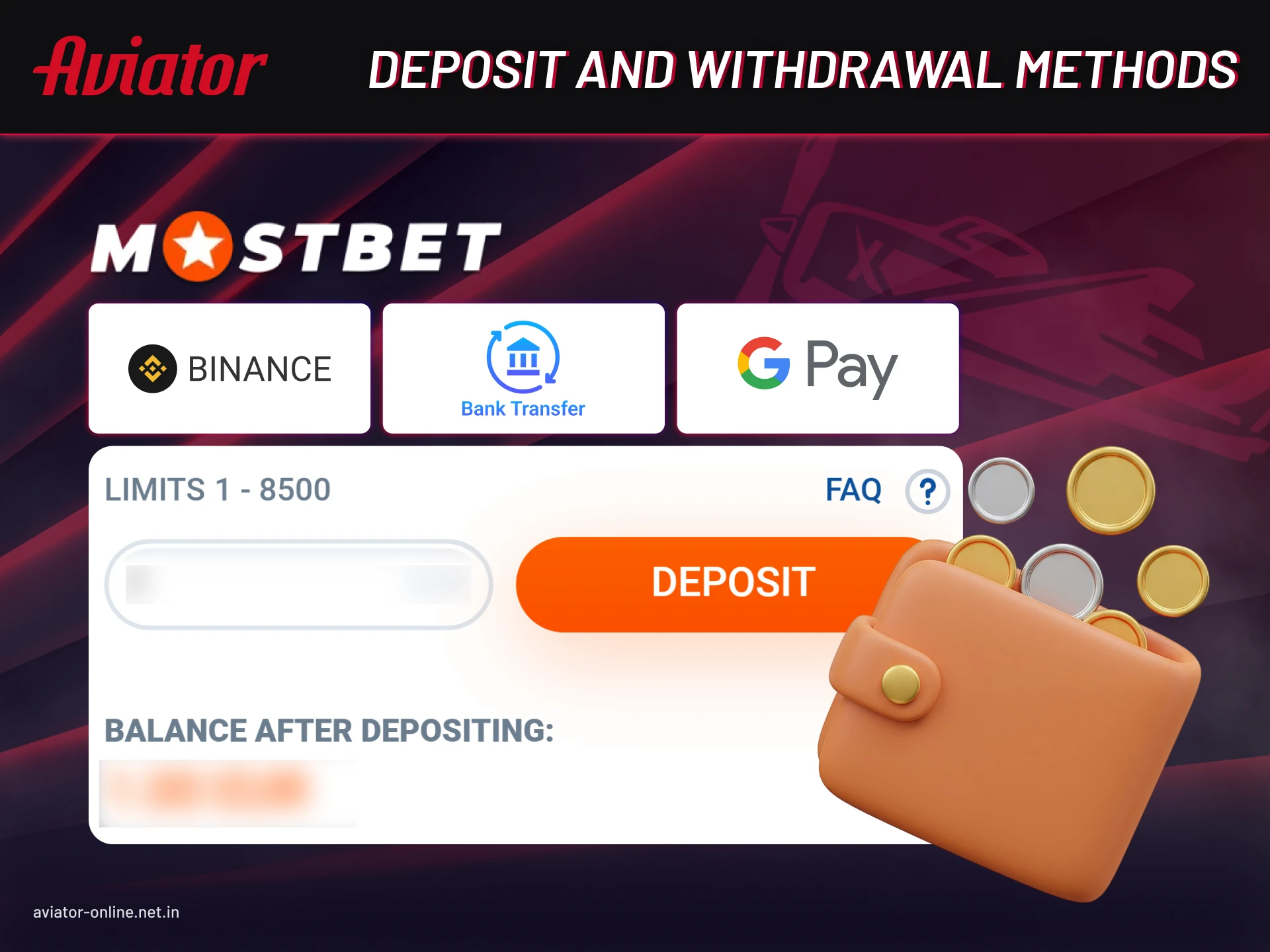 Secure payment methods for Indian players in Mostbet Aviator app.