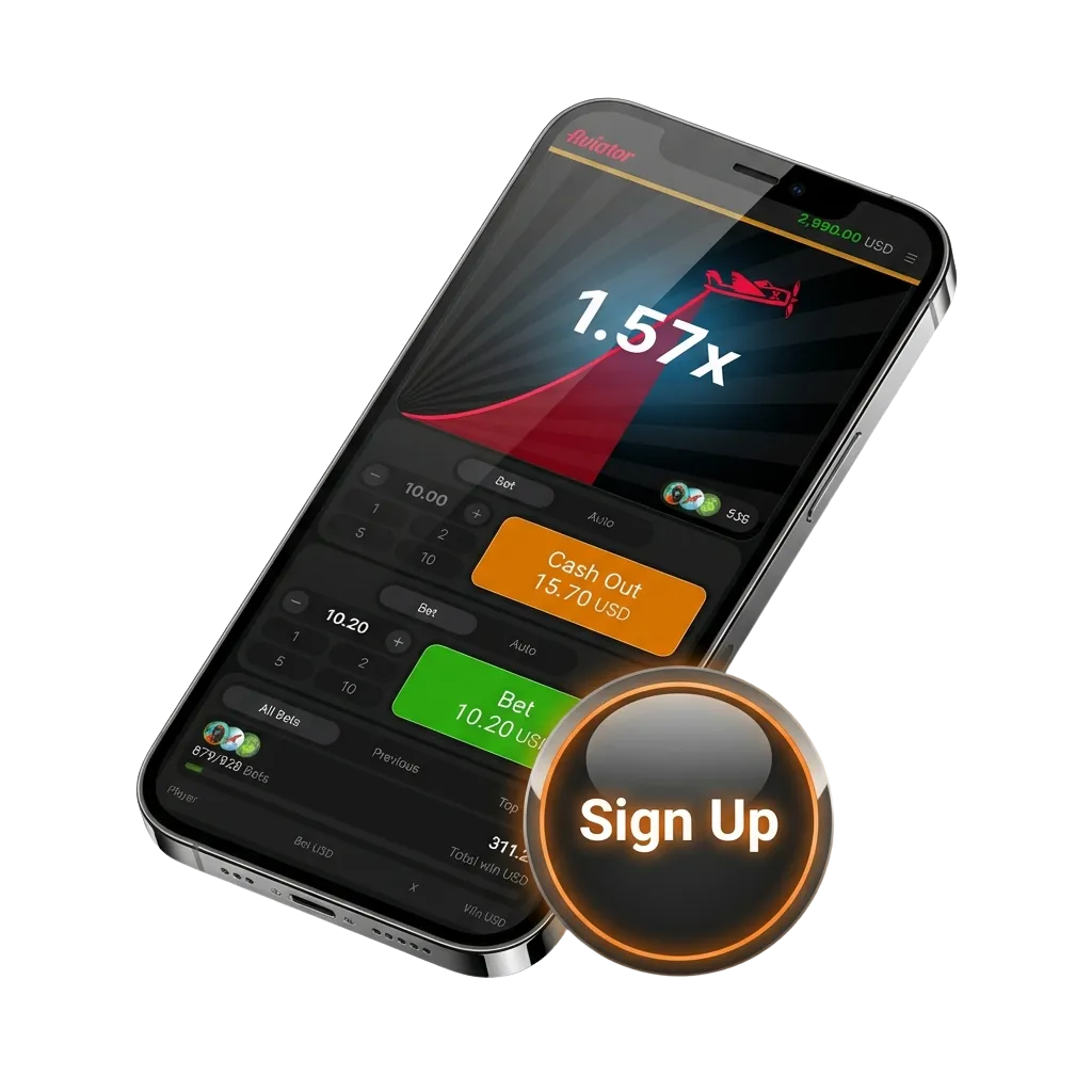 Indian user registering for Aviator game online to claim 450% bonus, 150 free spins, and access secure real‑money play