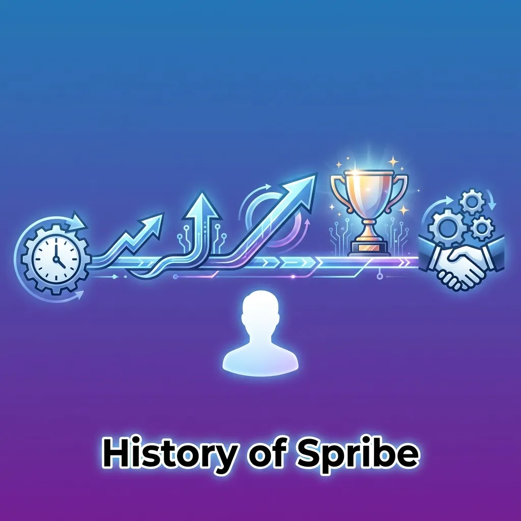 Timeline graphic showing Spribe’s growth from 2018 startup to global Aviator crash-game provider with major gaming licences