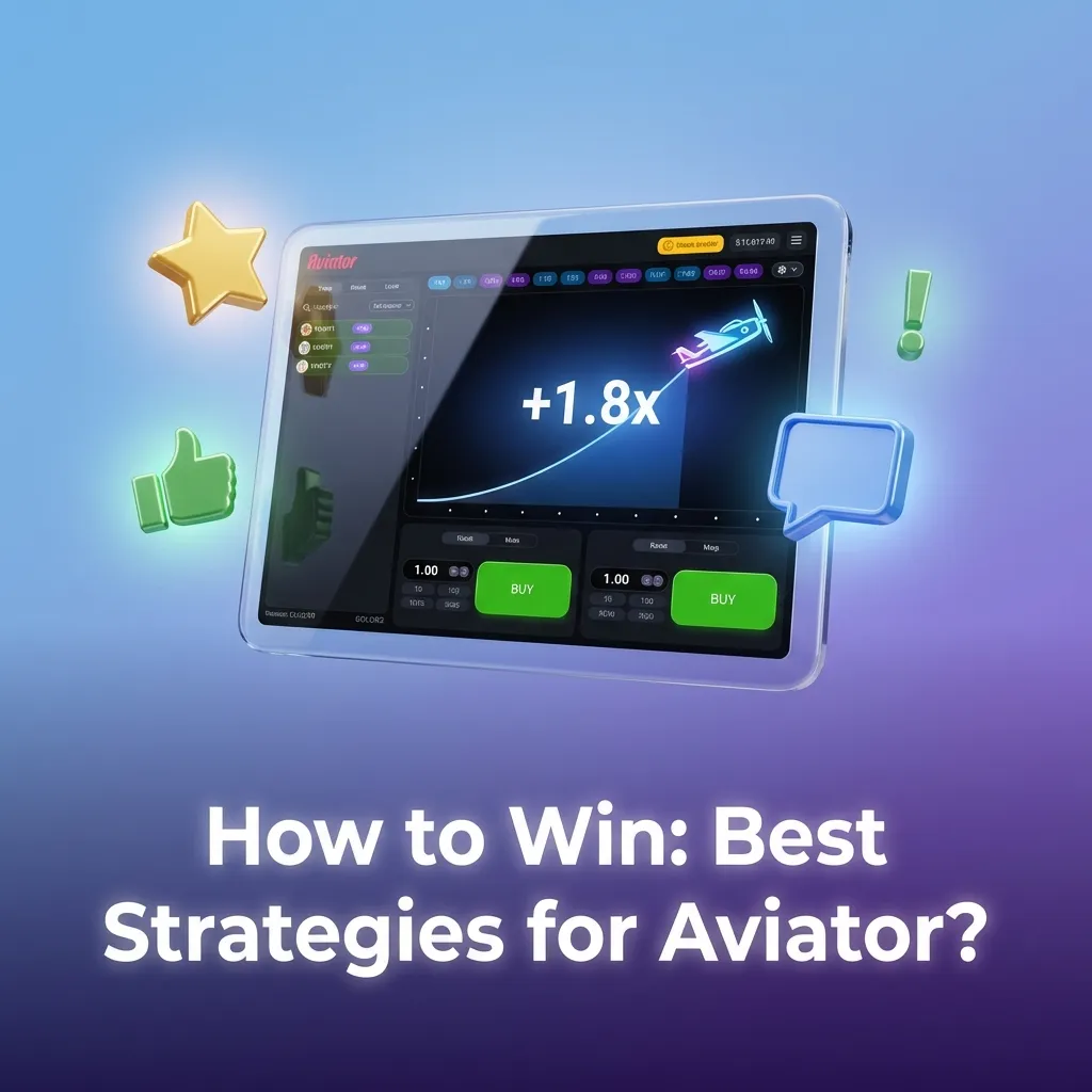 Illustration of Aviator game screen with text tips on low-risk bets, mixed strategies, and stop‑loss limits