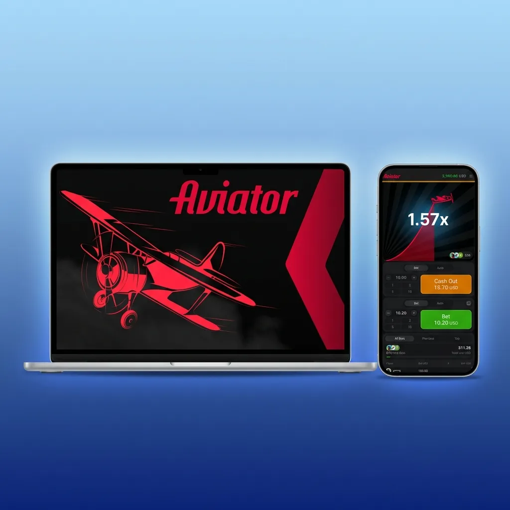 Icons of Android, iOS, Windows, and macOS representing Aviator game support across mobile and desktop devices