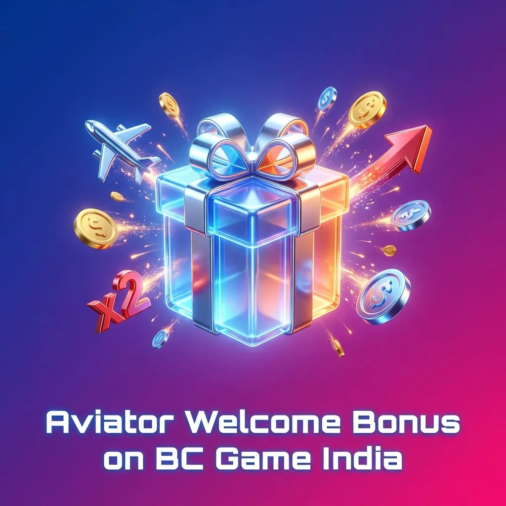 BC Game India Aviator 120% welcome bonus offer with steps to claim and play using crypto deposits