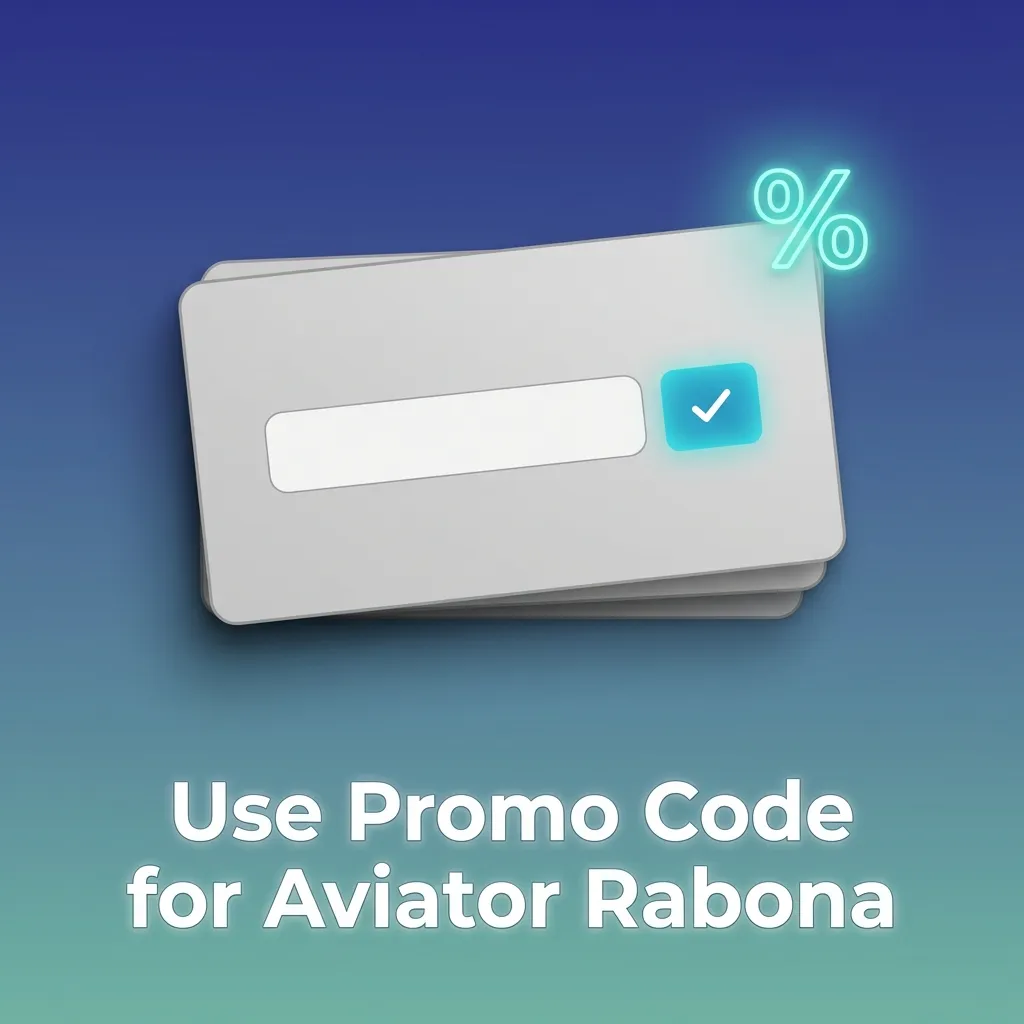 Mobile Rabona Aviator app screen showing registration form with highlighted promo code “AVIATORINDIA” field
