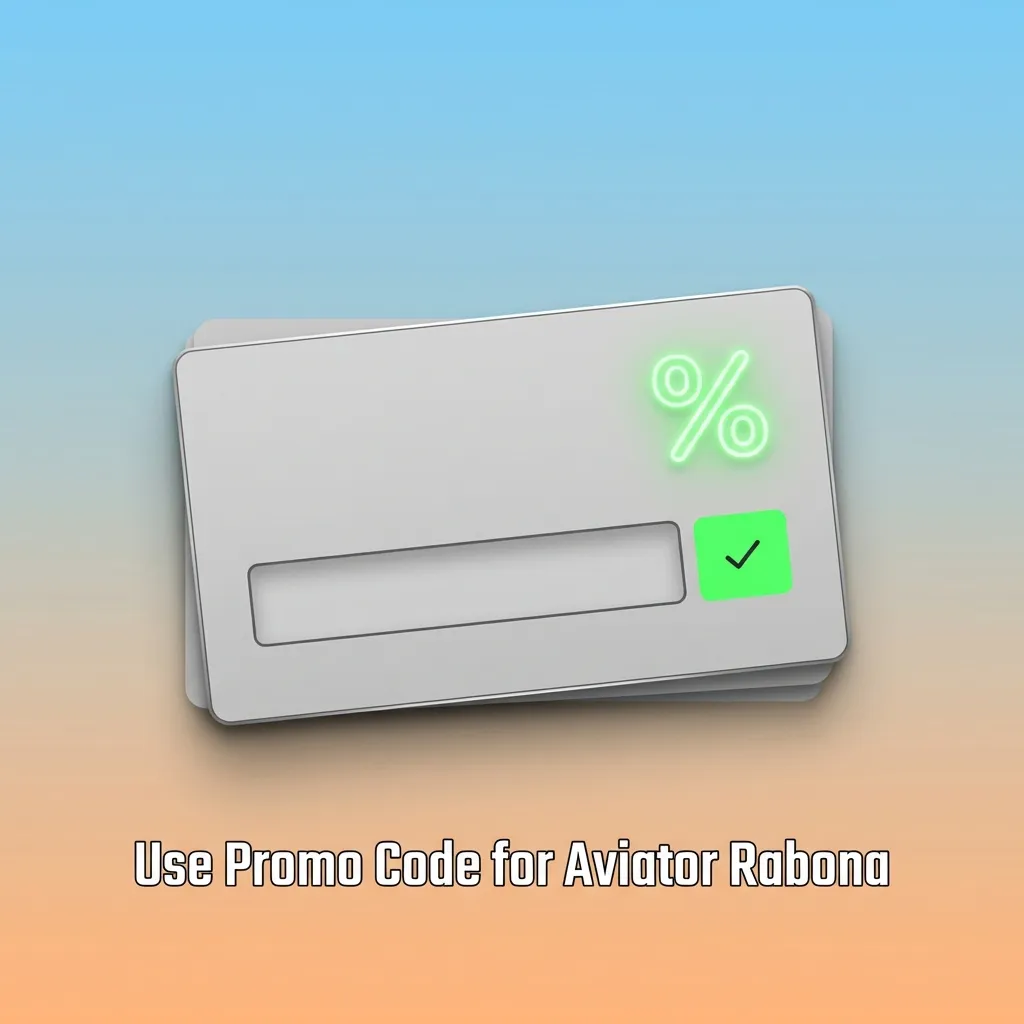 Banner showing "Use promo code AVIATORVIP on registration or deposit for extra value" with casino-themed background